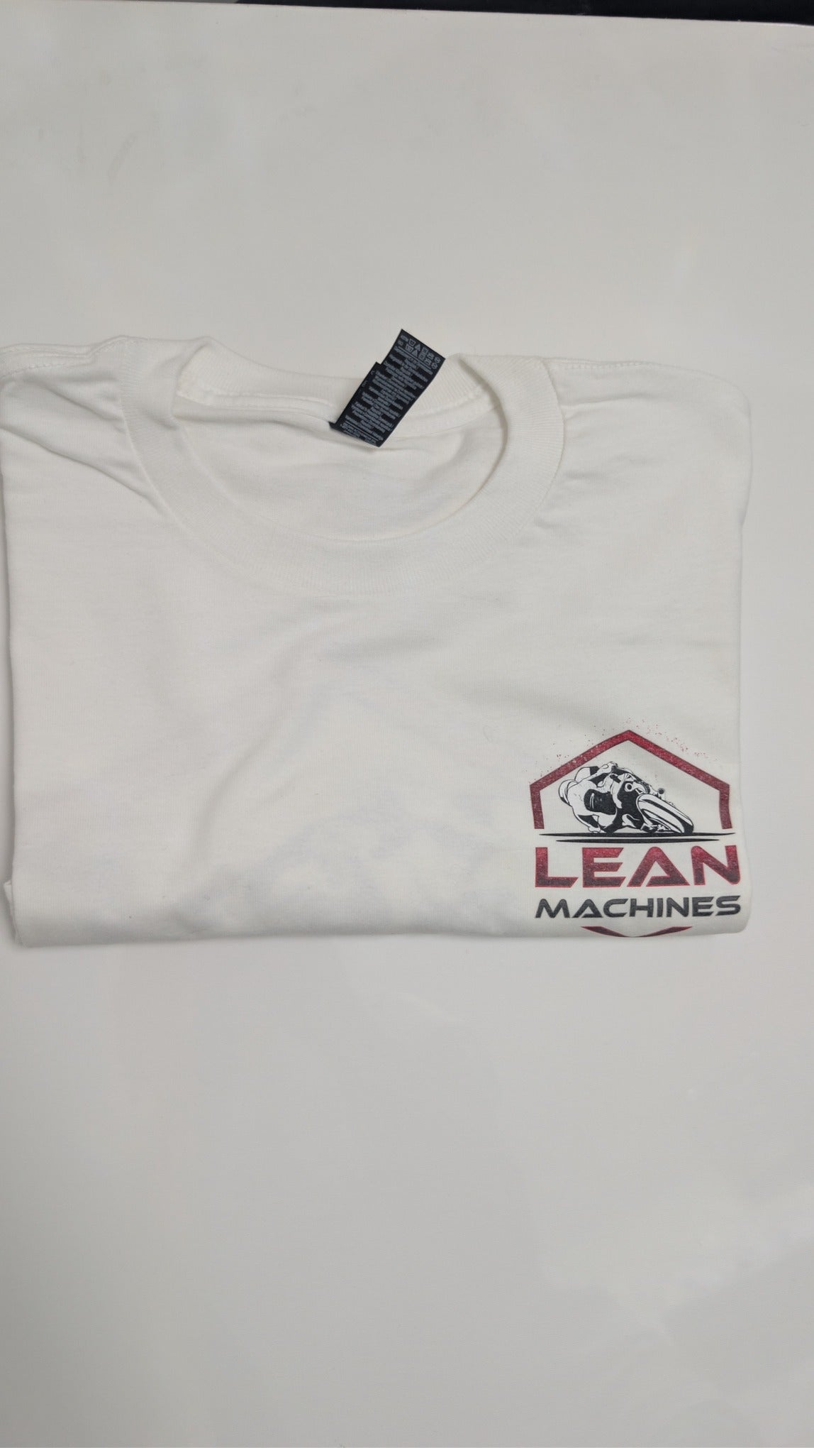 Lean Machines heavy cotton T-shirt with logo on front and back, photo 5